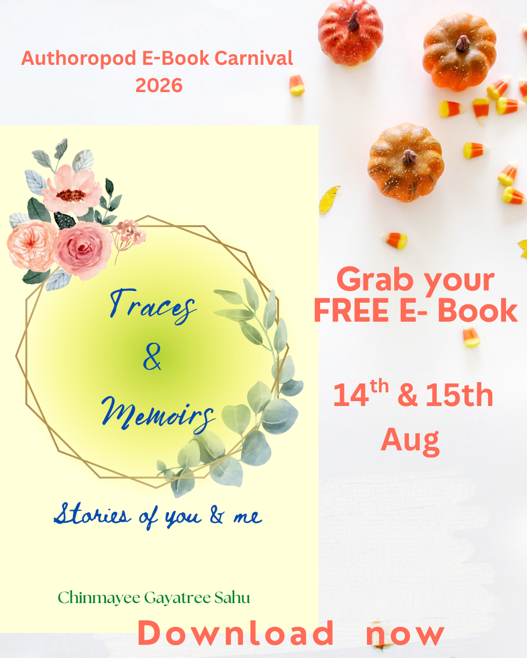 Independence Day Offer!                     Special Announcement: Grab My eBooks for FREE (Aug 14 –15 2026) | Authoropod E-Book Carnival!